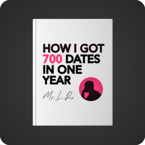 A special instantly downloadable report to get you to JUMP START your love life. Don't sit around the house wondering when you will ever date again when within hours you can get started meeting and dating 100s of women in the coming year. Mr. L. Rx has done it and still does it, and he will show you HOW! In this concise, downloadable, easy to read and easy to implement report you will learn: -- TWO separate proven TECHNIQUES for generating 100's of dates a year -- TECHNIQUES that are FAST, and SIMPLE to learn, and that you can START implementing them IN A COUPLE OF HOURS from now. That's right in just a few hours from now you can be on your way to generating 100's of dates a year. It is that POWERFUL. So powerful, that I'LL guarantee it. If you try my techniques and they don't work for you. I'll give you your money back NO QUESTIONS ASKED -- TECHNIQUES that don't require you to have any understanding of women at all. You can be shy, UGLY, and a geek and they will work. IN FACT these TECHNIQUES will not only get you 100's of dates, but the sheer experience of going out on 100s of dates will give you a better understanding of women than anything you could ever read in a book--anything that I or any other GURU could ever say to you. -- This REPORT is GUARANTEED to change your love life. That is why I wrote it. There is NO reason for you guys to wait for the release of DATING TO RELATING the book for you guys to start benefitting from my knowledge.